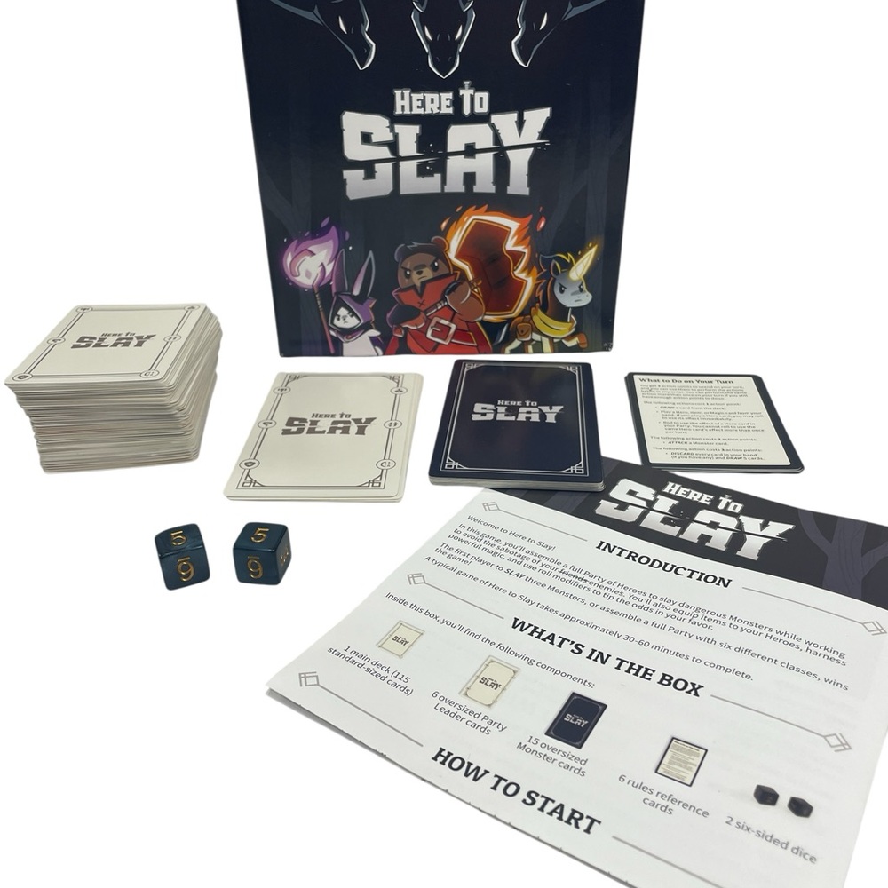Unstable Unicorns Here To Slay Base Card Game Ages 10+